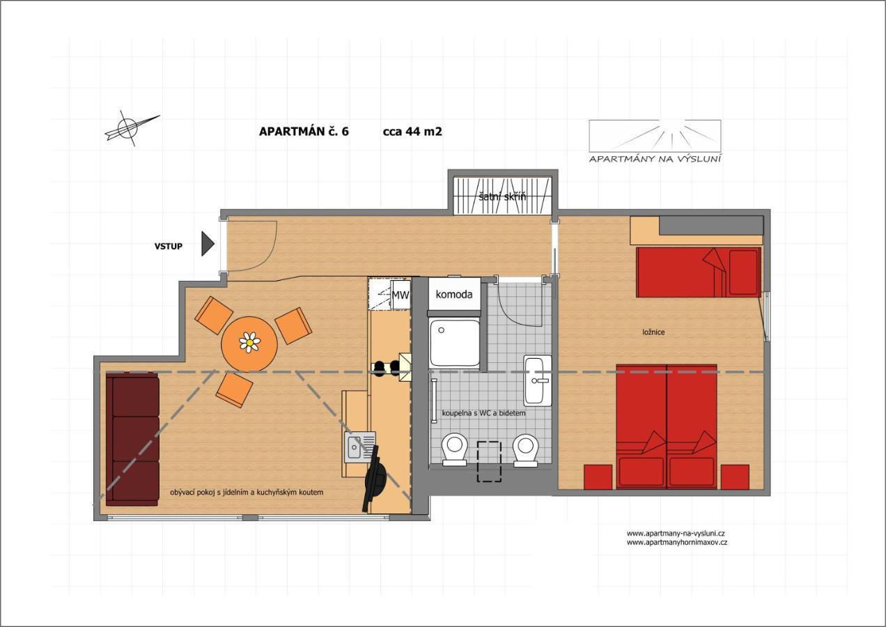 Apartmany Na Vysluni Horni Maxov Exterior photo