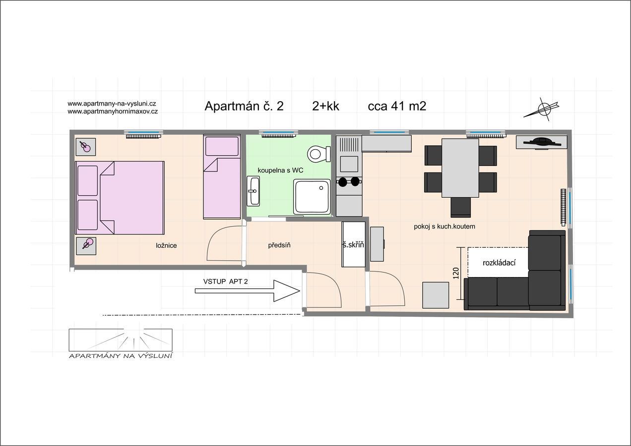 Apartmany Na Vysluni Horni Maxov Exterior photo